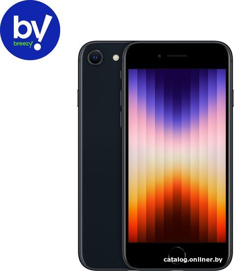 Apple iPhone SE 2020 64GB Восстановленный by Breezy, грейд B (черный)  смартфон купить в Бресте