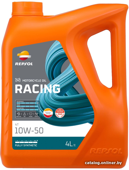 

Моторное масло Repsol Moto Racing 4T 10W-50 4л