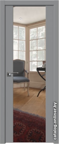 

Межкомнатная дверь ProfilDoors 110U 90x200 (манхэттен, зеркало)