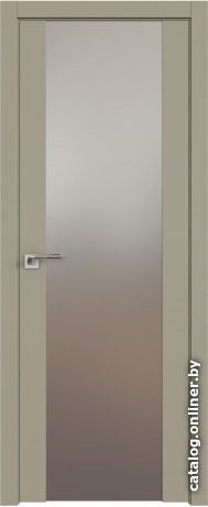 

Межкомнатная дверь ProfilDoors 110U 70x200 (шеллгрей, стекло lacobel серебряный лак)