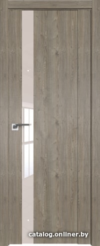 

Межкомнатная дверь ProfilDoors 62XN 80x200 (каштан темный/стекло перламутровый лак)