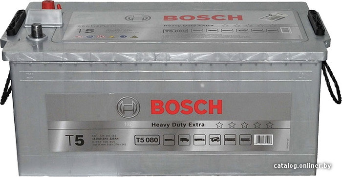 

Автомобильный аккумулятор Bosch T5 080 (725103115) 225 А/ч