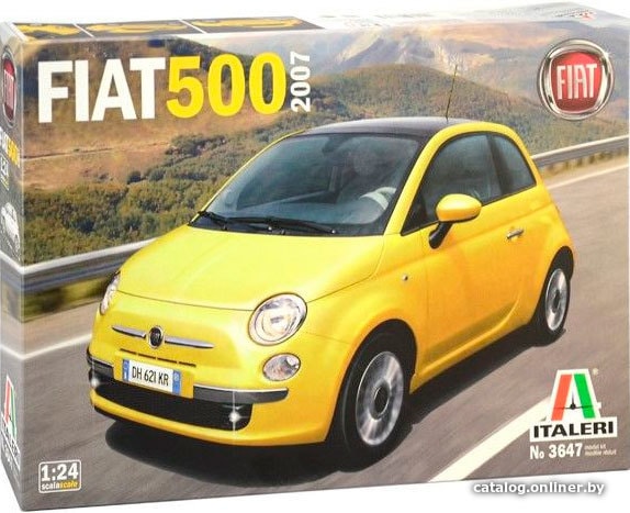 

Сборная модель Italeri 3647 Автомобиль Fiat 500 2007