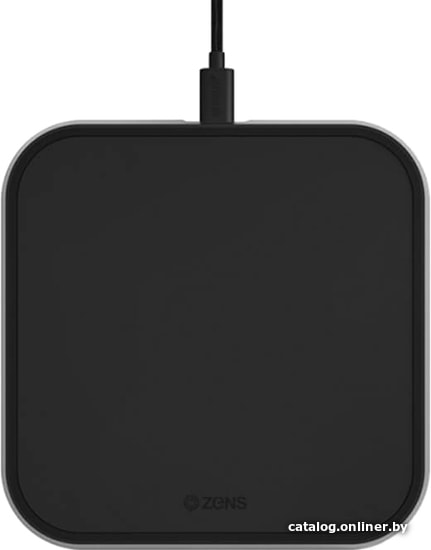 

Беспроводное зарядное Zens Single Aluminium Wireless Charger (черный)