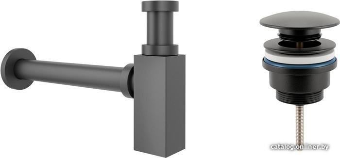 

Сифон Wellsee Drainage System 182110003 (сифон, донный клапан, матовый черный)