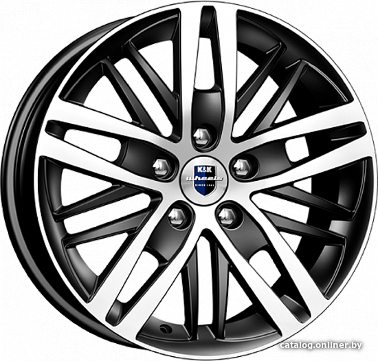 

Литые диски K&K Fencer 16x7" 5x110мм DIA 65.1мм ET 38мм Алмаз черный