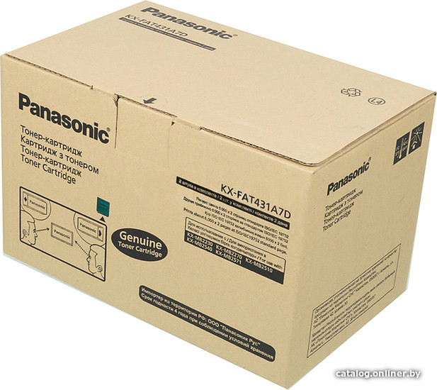 

Картридж Panasonic KX-FAT431A7D