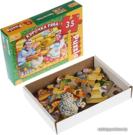

Пазл Умные игры Курочка Ряба 4680107932624 (35 эл)