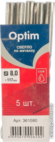 

Набор сверл Optim 361080 (5 шт)