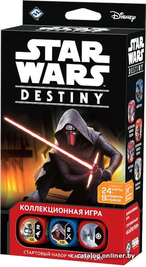

Настольная игра Мир Хобби Star Wars: Destiny. Стартовый набор Кайло Рен