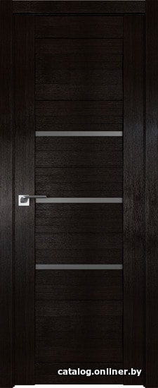 

Межкомнатная дверь ProfilDoors 18X 40x200 (венге мелинга, стекло графит)