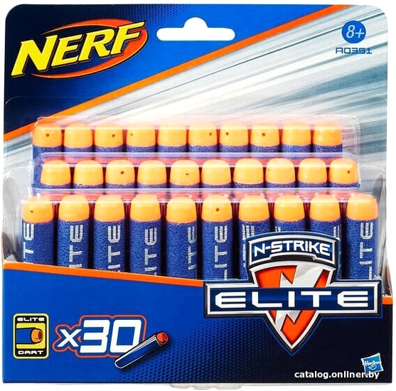 

Боеприпасы для игрушечного оружия Hasbro Nerf Стрелы Элит (80шт) F0039