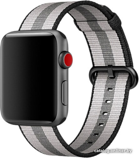 

Ремешок Miru SN-02 для Apple Watch (черная полоса)