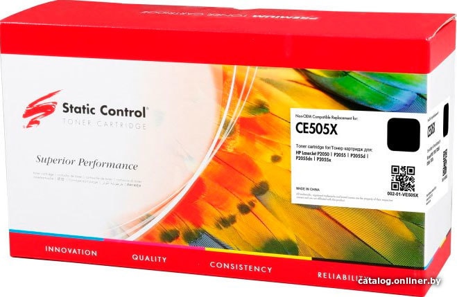 

Картридж Static Control 002-01-VE505X (аналог HP CE505X)
