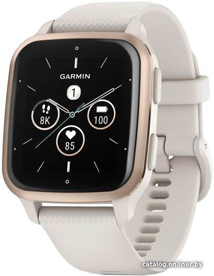 

Умные часы Garmin Venu Sq 2 Music Edition (слоновая кость)