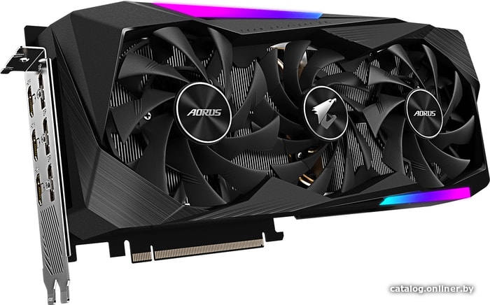 

Видеокарта Gigabyte Aorus GeForce RTX 3060 Ti Master 8G GV-N306TAORUS M-8GD