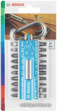 

Набор бит Bosch 2607002822 (21 предмет)