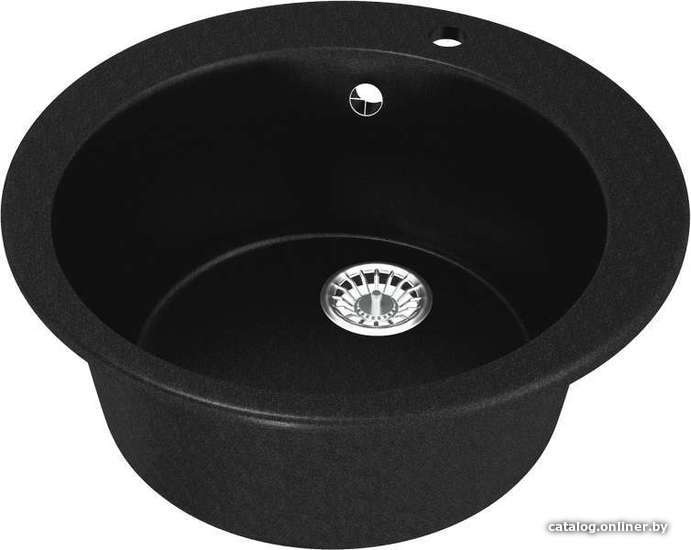 

Кухонная мойка Mixline ML-GM13 547590 (ультрачерный)