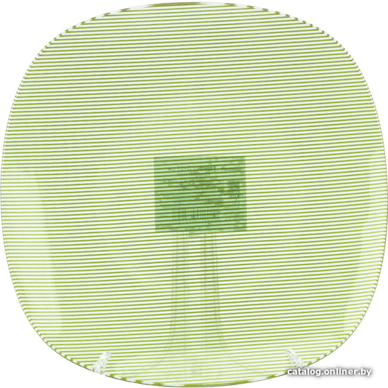 

Тарелка обеденная Zibo Shelley Green Lines S350008D