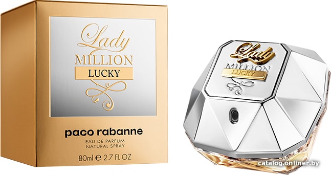 

Парфюмерная вода Paco Rabanne Lady Million Lucky EdP (тестер, 80 мл)