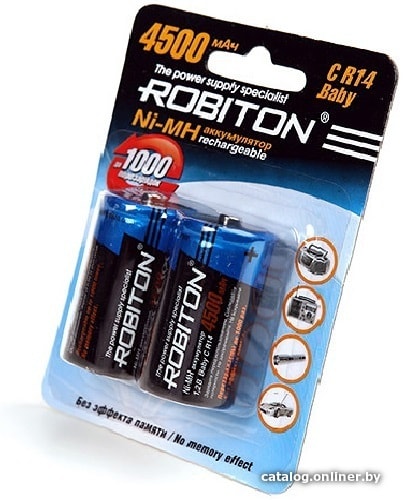 

Аккумулятор Robiton C 4500mAh 2 шт.