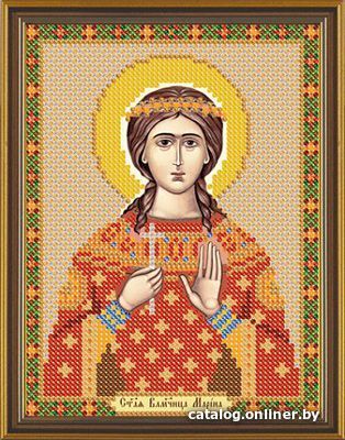 

Схема для вышивания Нова Слобода Св.Вмц .Марина (Маргарита) Антиохийская БИС 5132