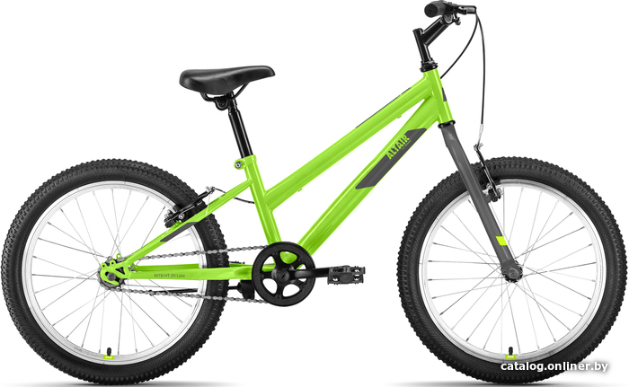 

Детский велосипед Altair MTB HT 20 low 2022 (ярко-зеленый/серый)