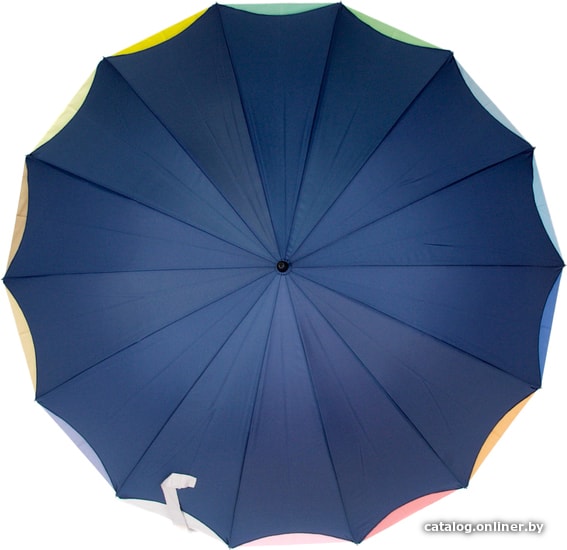 

Зонт-трость Guy De Jean 6397-LA Rainbow Blu long