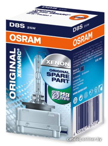 

Ксеноновая лампа Osram D8S Original Xenarc 1шт [66548]