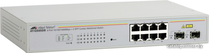 

Управляемый коммутатор 2-го уровня Allied Telesis AT-GS950/8