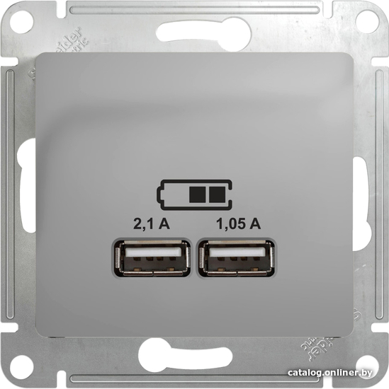 

Розетка USB Schneider Electric Glossa GSL000333