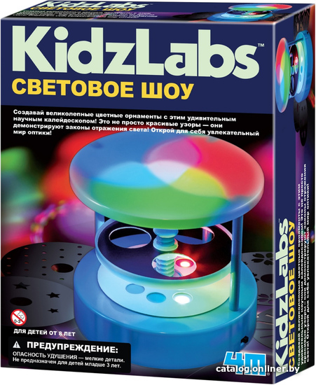 

Набор для опытов 4M KidzLabs Световое шоу 00-03382