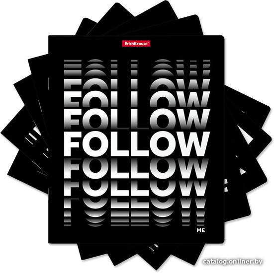 

Общая тетрадь Erich Krause Follow Me 96 л клетка 52963