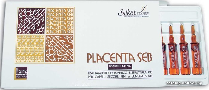 

Ампулы BES Placenta Лосьон для восстановления 12х10 мл