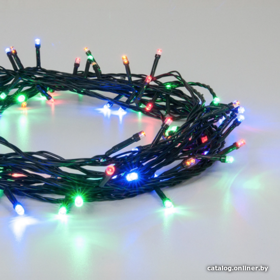 

Новогодняя гирлянда Гирлянда бай 200 LED (14 м, разноцветный/черный провод)