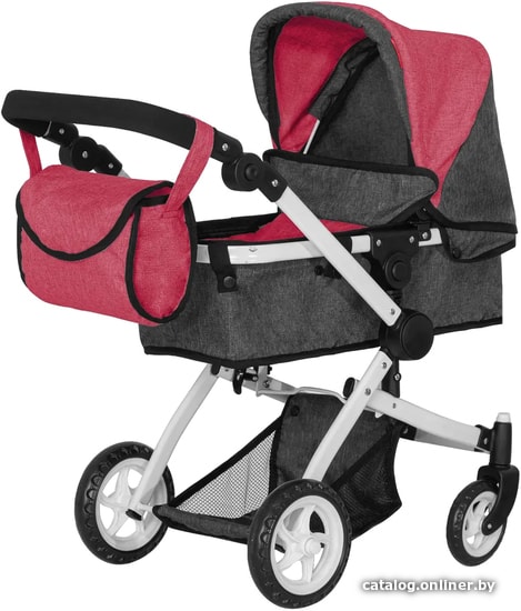 

Коляска для кукол Carrello Maestro 9651B (2 в 1, красный)