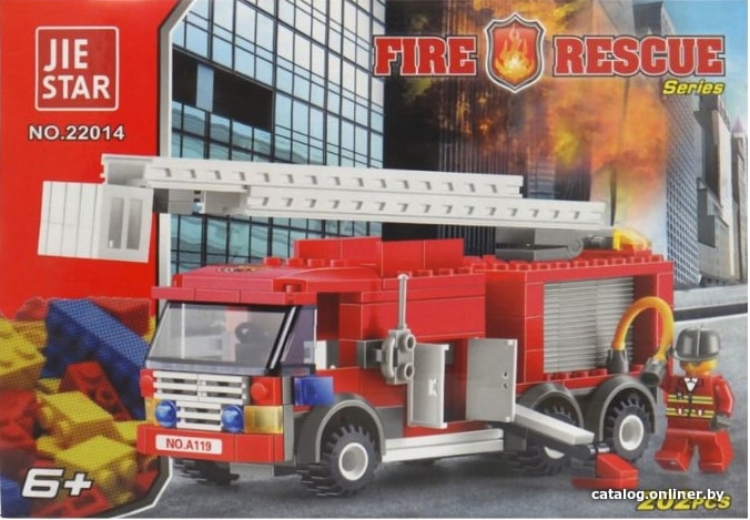 

Конструктор JIE-STAR Fire Rescue 22014