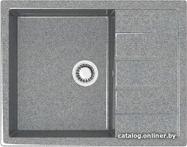 

Кухонная мойка Berge BG-6502 (графит глянцевый)
