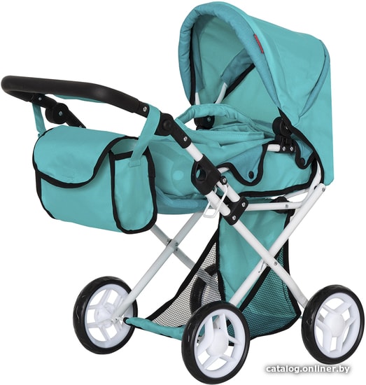 

Коляска для кукол Carrello Unico 9346 (зеленый)