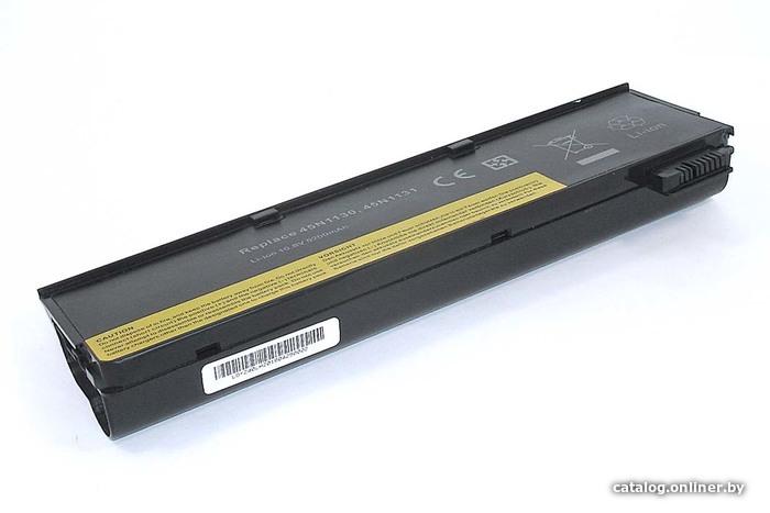 

Аккумуляторы для ноутбуков RageX Lenovo ThinkPad x240/250 (0C52861 68+) 5200мАч, черный