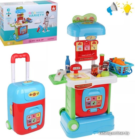 

Магазин игрушечный Наша Игрушка Продукты W807