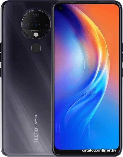 

Смартфон Tecno Spark 6 4GB/128GB (черная комета)