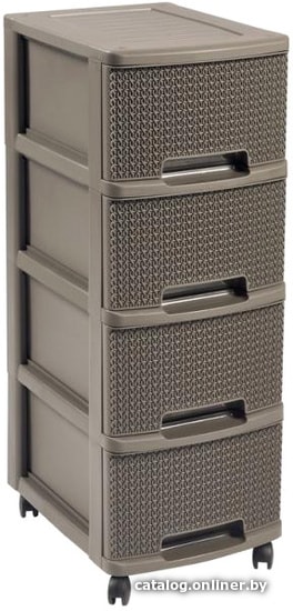 

Комод Keter Drawer 4X10L Knit -STD (коричневый)