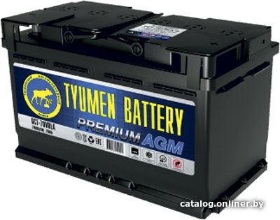 

Автомобильный аккумулятор Tyumen Battery Premium AGM (70 А·ч)