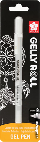 

Ручка гелевая Sakura Pen Gelly Basic BLXPGB1A (белый)