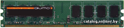 

Оперативная память QUMO 1GB DDR PC-3200 (QUM1U-1G400T3)