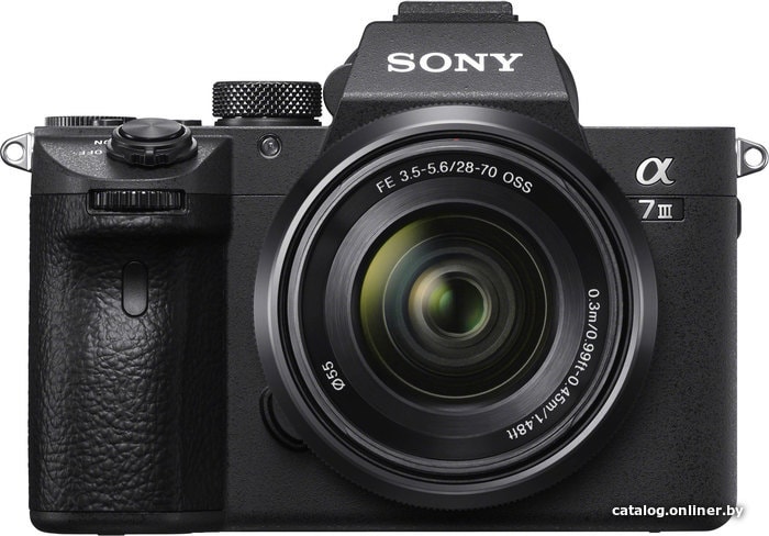 

Беззеркальный фотоаппарат Sony Alpha a7 III Kit 28-70mm EU