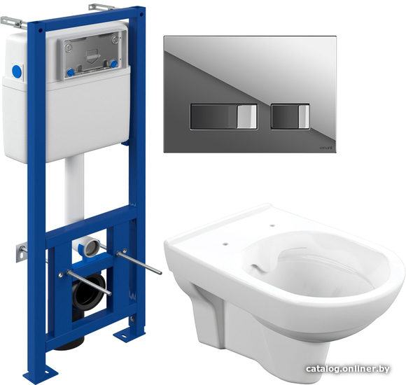 

Унитаз Cersanit City New Clean On MZ-CITY-COn + IN-MZ-LINK PRO + P-BU-MOV/Cg