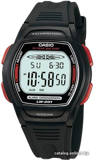 

Наручные часы Casio LW-201-4A