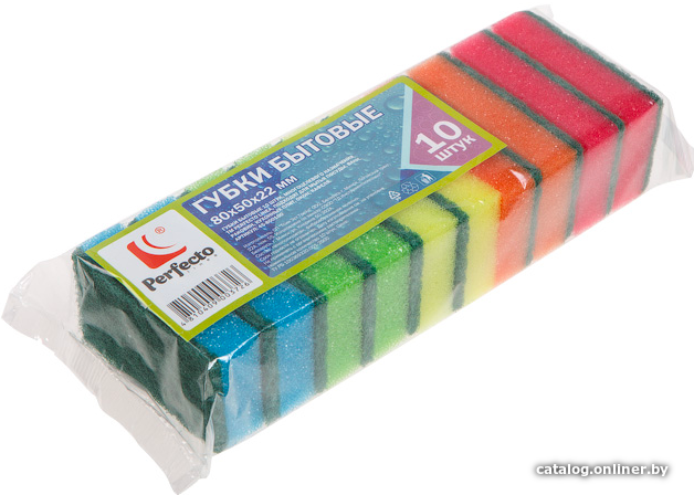 

Губка Perfecto Linea 45-800100 10 шт